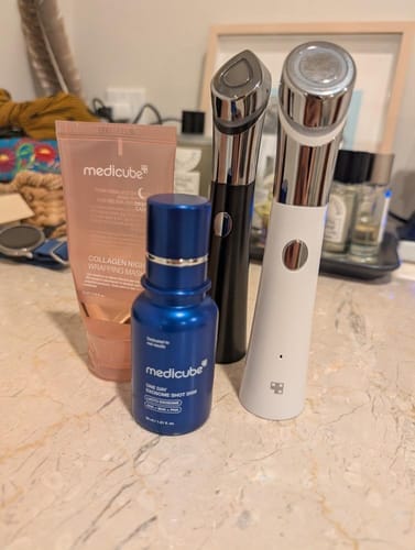 Customer photo review of Pore At-Home Spa Set