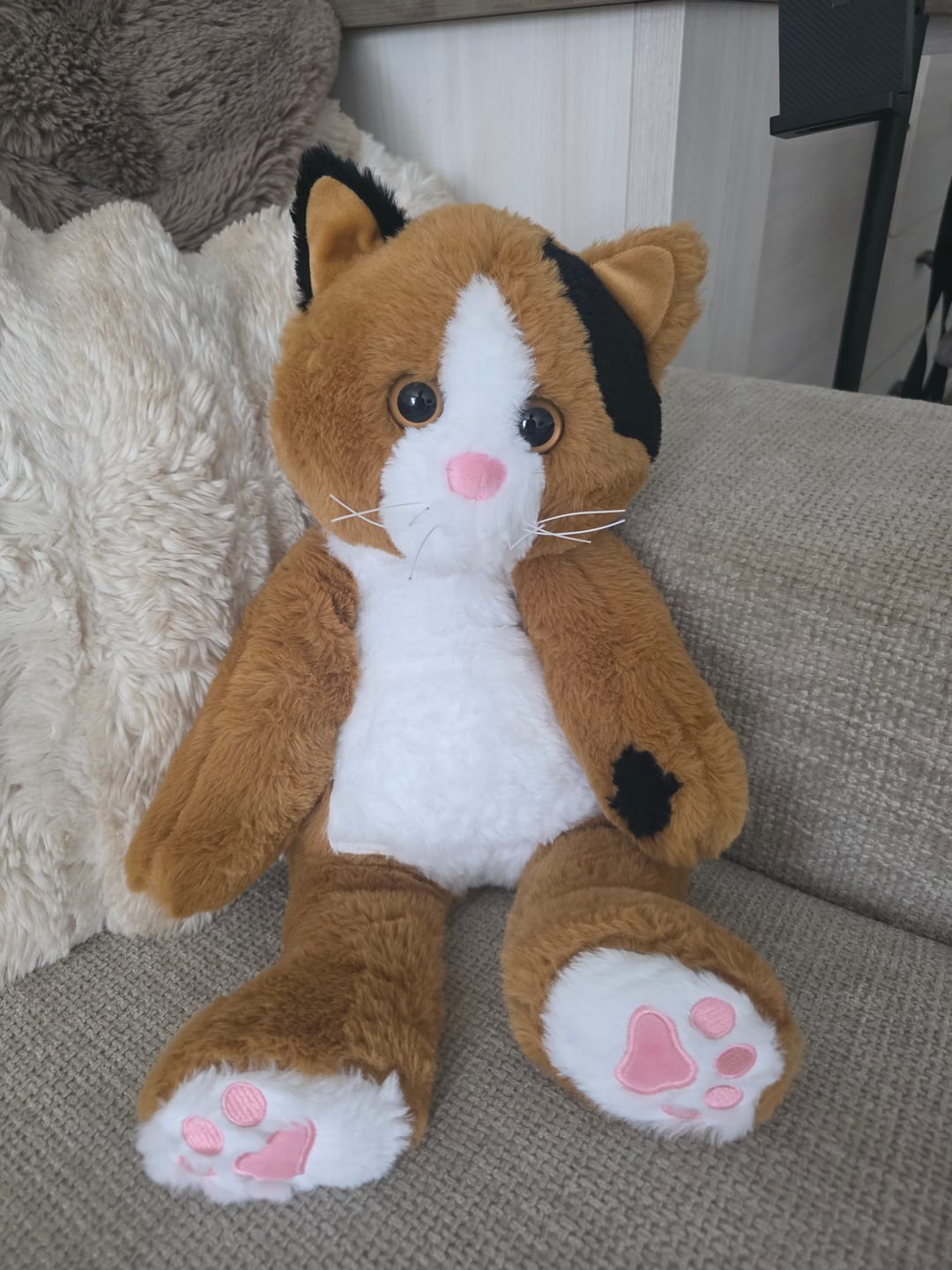Customer photo review of Verzwaringsknuffel Kat 2,2 kg