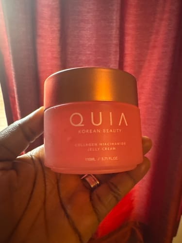 Customer photo review of Collagen Niacinamide Jelly Cream