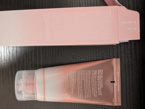 Customer photo review of Collagen Milky Glow Daytime Wrapping Mask