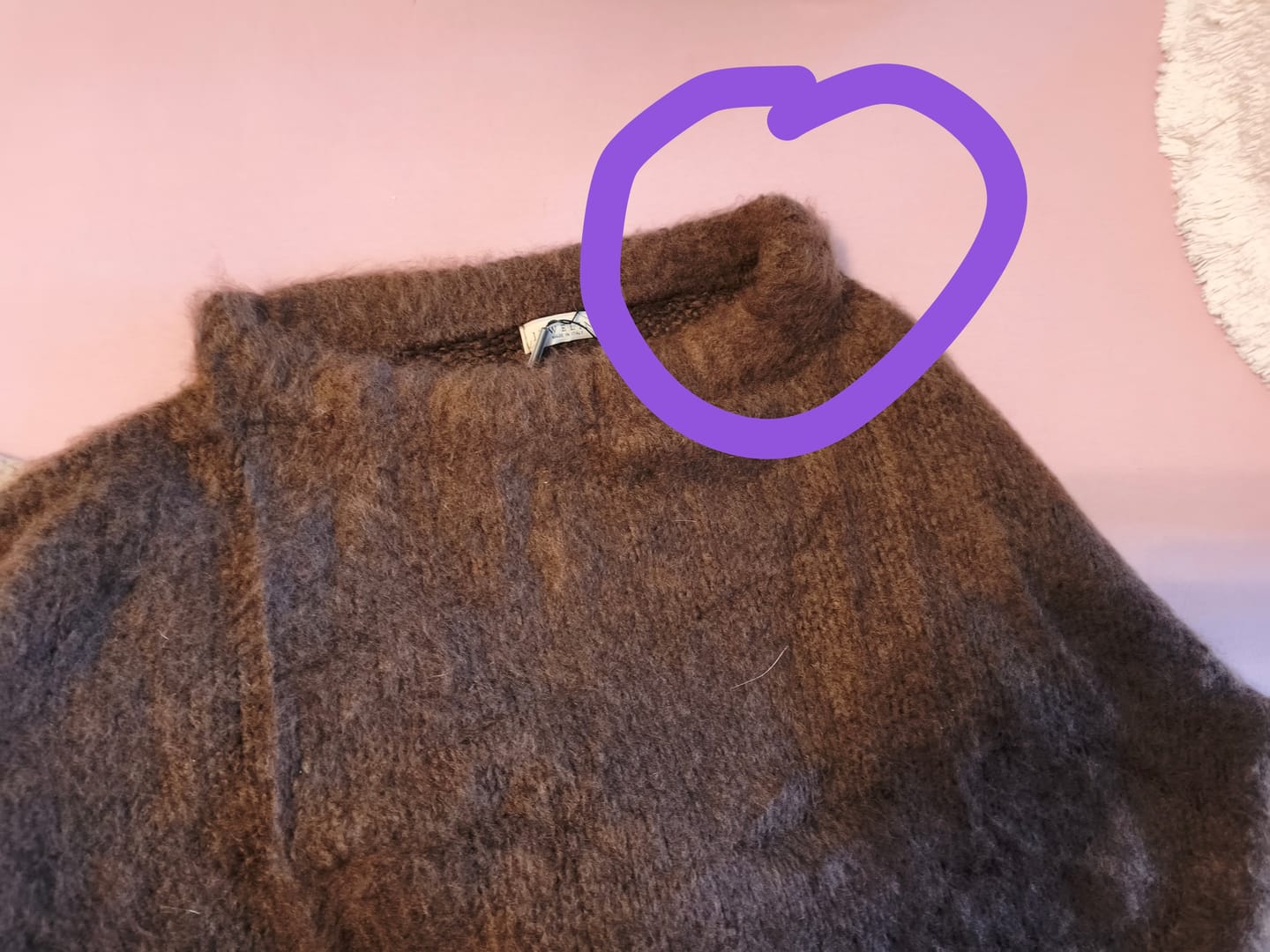 Customer photo review of Ultra-Soft Off-Shoulder Pulloverkleid