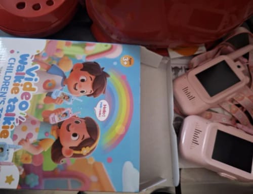Customer photo review of Walkie Talkie con cámara sin internet
