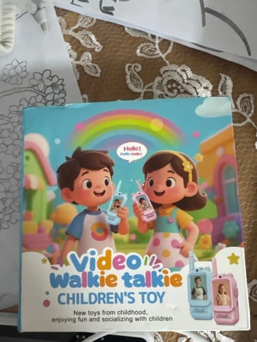 Customer photo review of Walkie Talkie con cámara sin internet