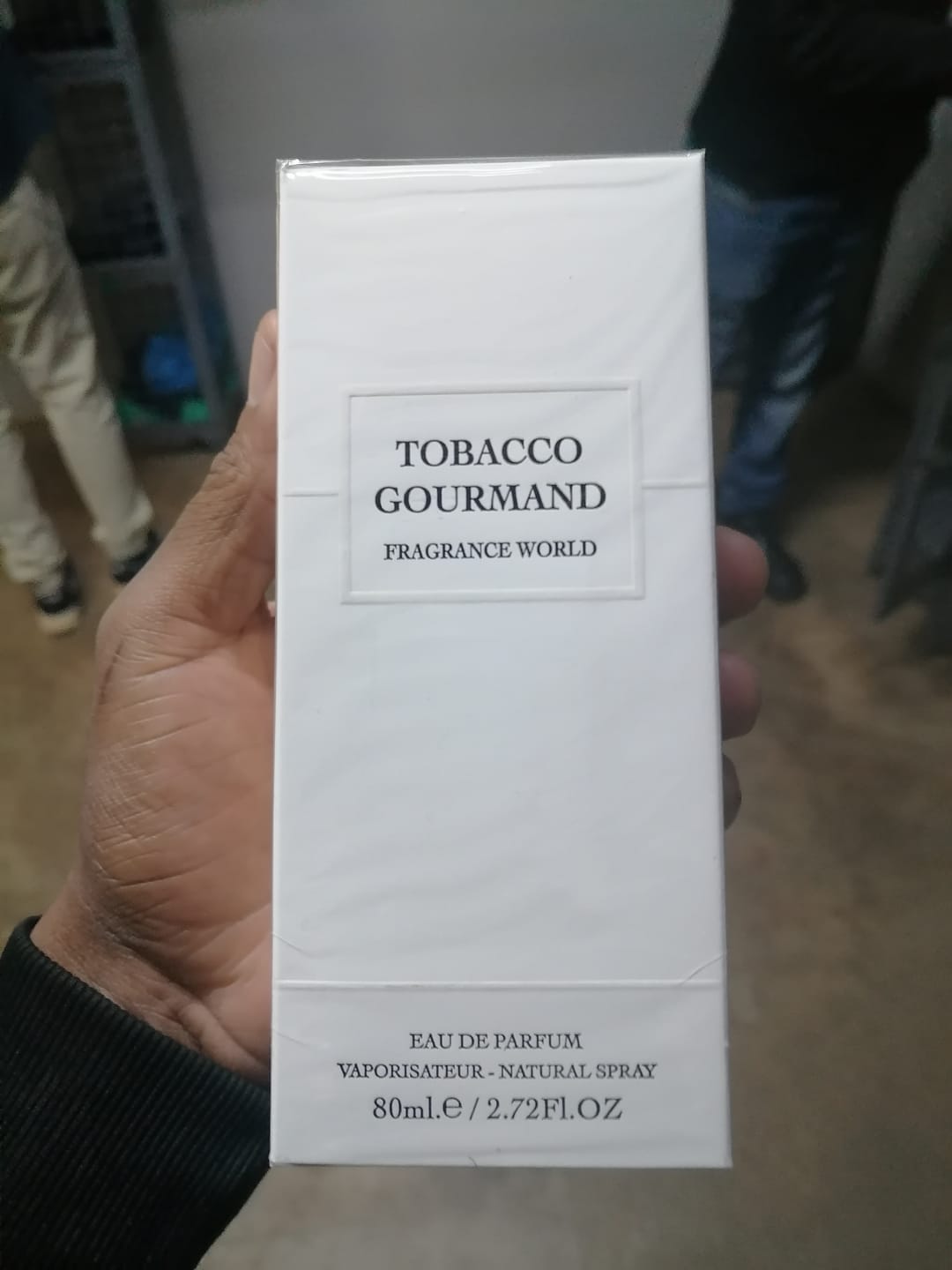 Customer photo review of Tobacco Gourmand Eau De Parfum 80ml - Fragrance World