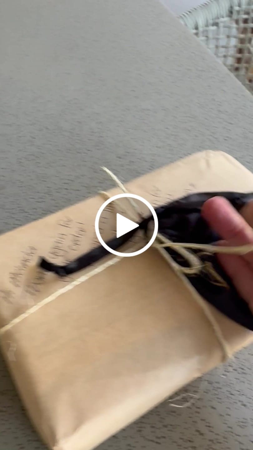 Customer video review of Sage Mandala Leather Wallet