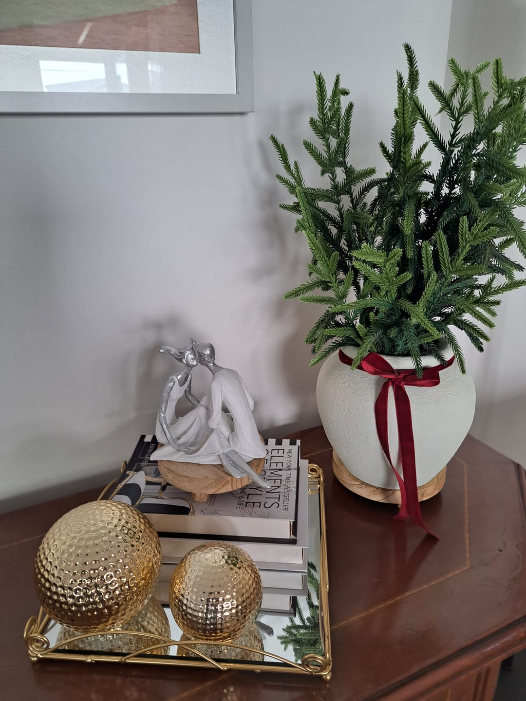 Customer photo review of Esfera Dorada grande