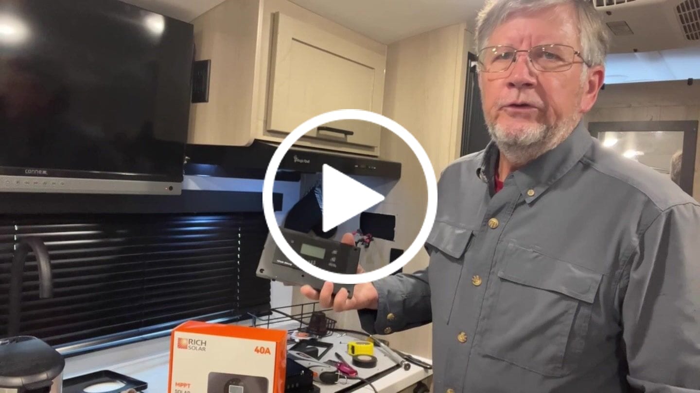 Customer video review of BRAVO PRO 40 | Premium 40A 12V/24V MPPT Flush Mount Solar Controller for RVs, Trailers, Campers, Vans, Boats, Off-Grid | With Bluetooth | UL1741 Certified