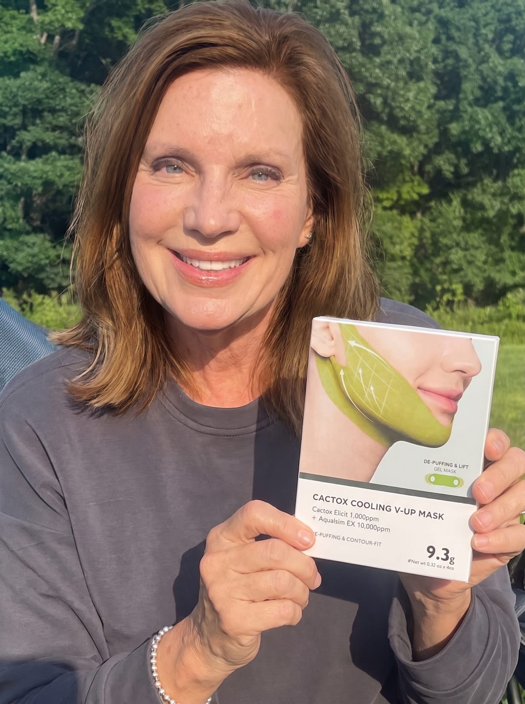 Customer photo review of Cooling Jawline Sculpt V-lifting Band