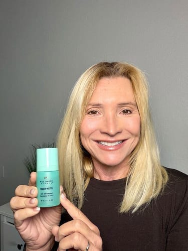 Customer photo review of Makeup Melter Cleansing Mist