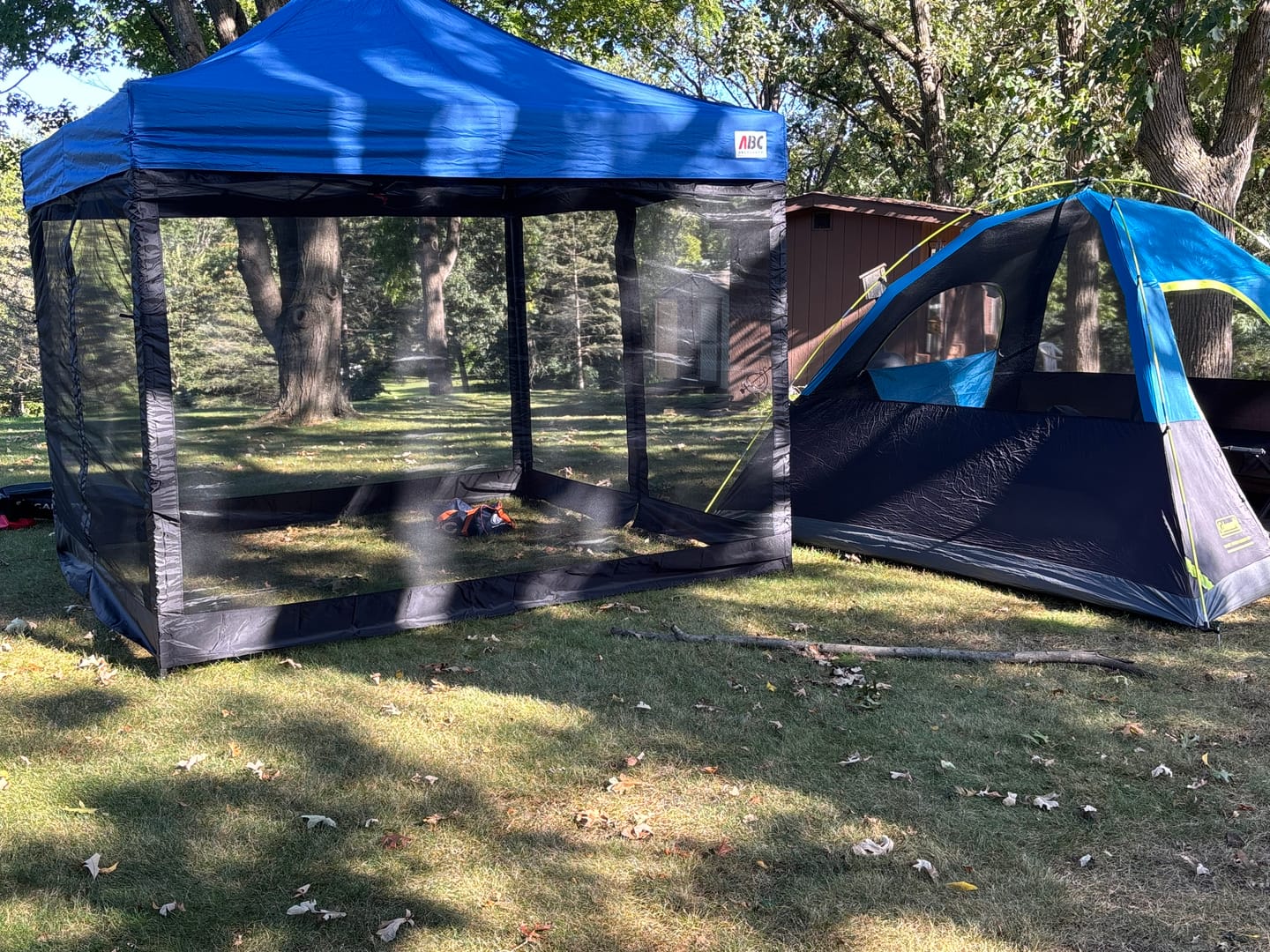 Customer photo review of ABCCANOPY Mesh Sidewalls for 10x10 Pop-Up Tent Canopy