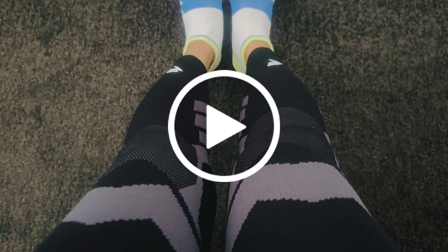 Customer video review of Compression Sleeves V2 for Knees and Legs