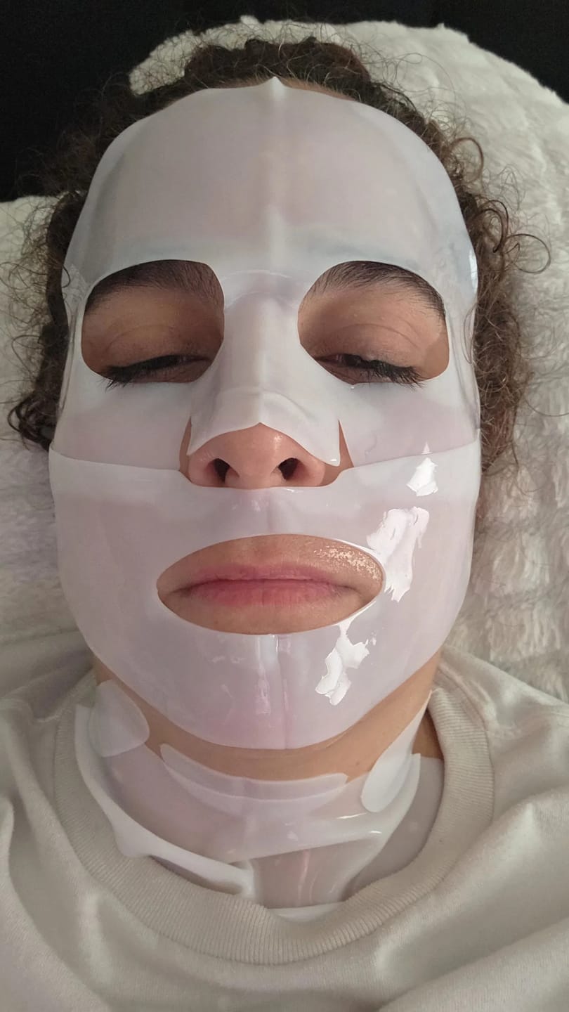 Customer photo review of COLLAGEN MASK