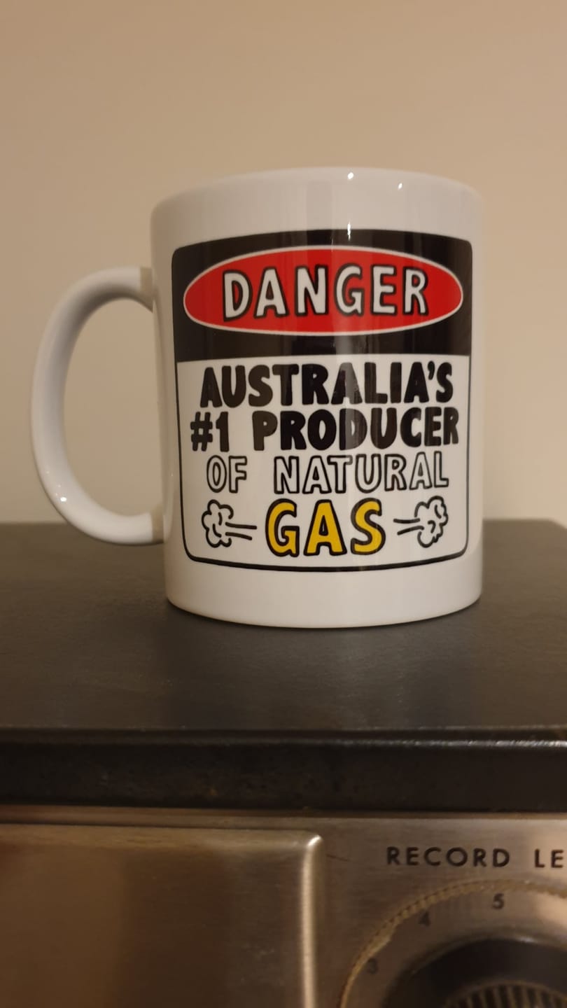 Customer photo review of Australian Gas Producer 💨 – Coffee Mug