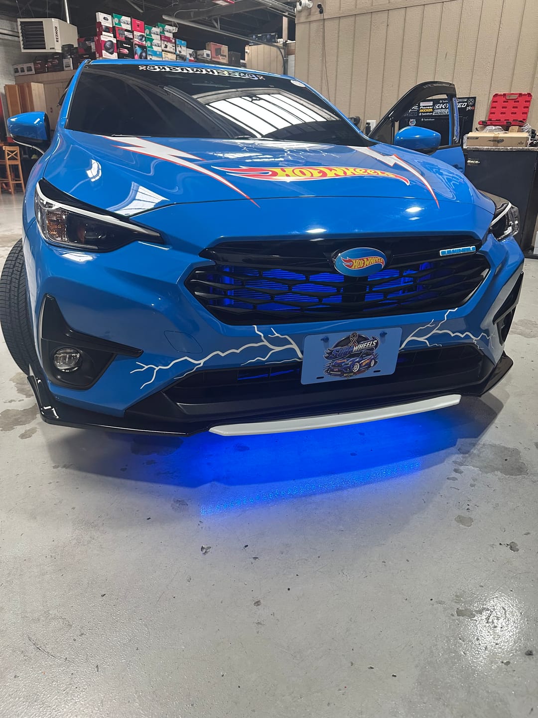 Customer photo review of Print Custom License Plate