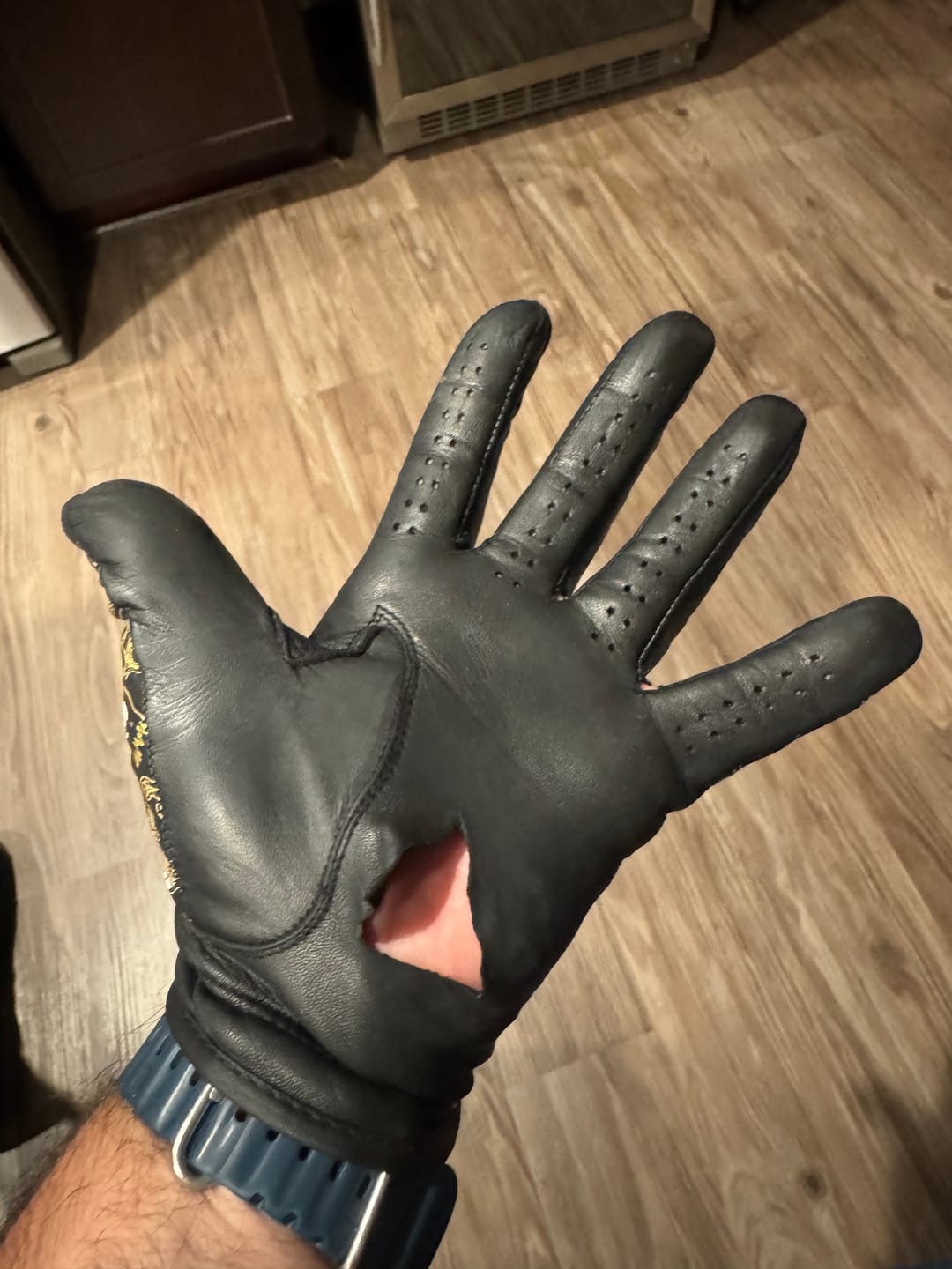 Customer photo review of Plundering Pirate Glove Black