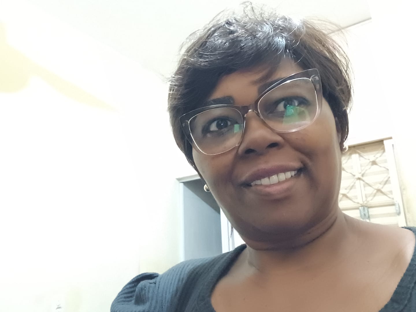 Customer photo review of Peruca Wig Humana Lunna Castanho Brown