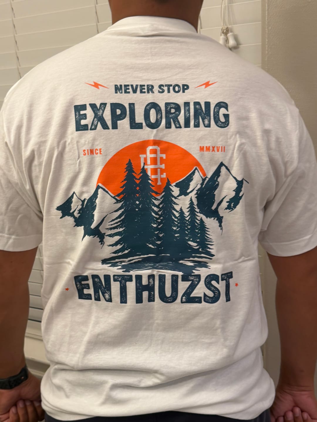 Customer photo review of EXPLORE TEE