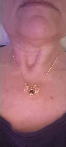 Customer photo review of Colgante Abuela y Nietos personalizado