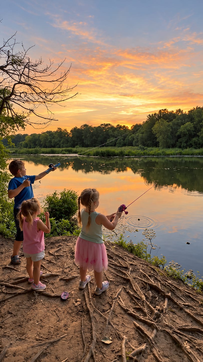 Customer photo review of Catapult fishing rod + reel kit