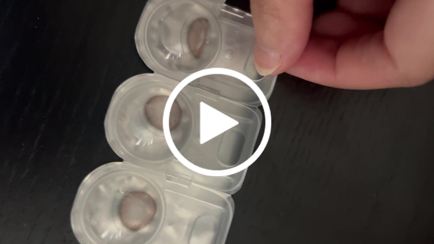 Customer video review of Olens ViVi Ring 1 Day Choco Lenses