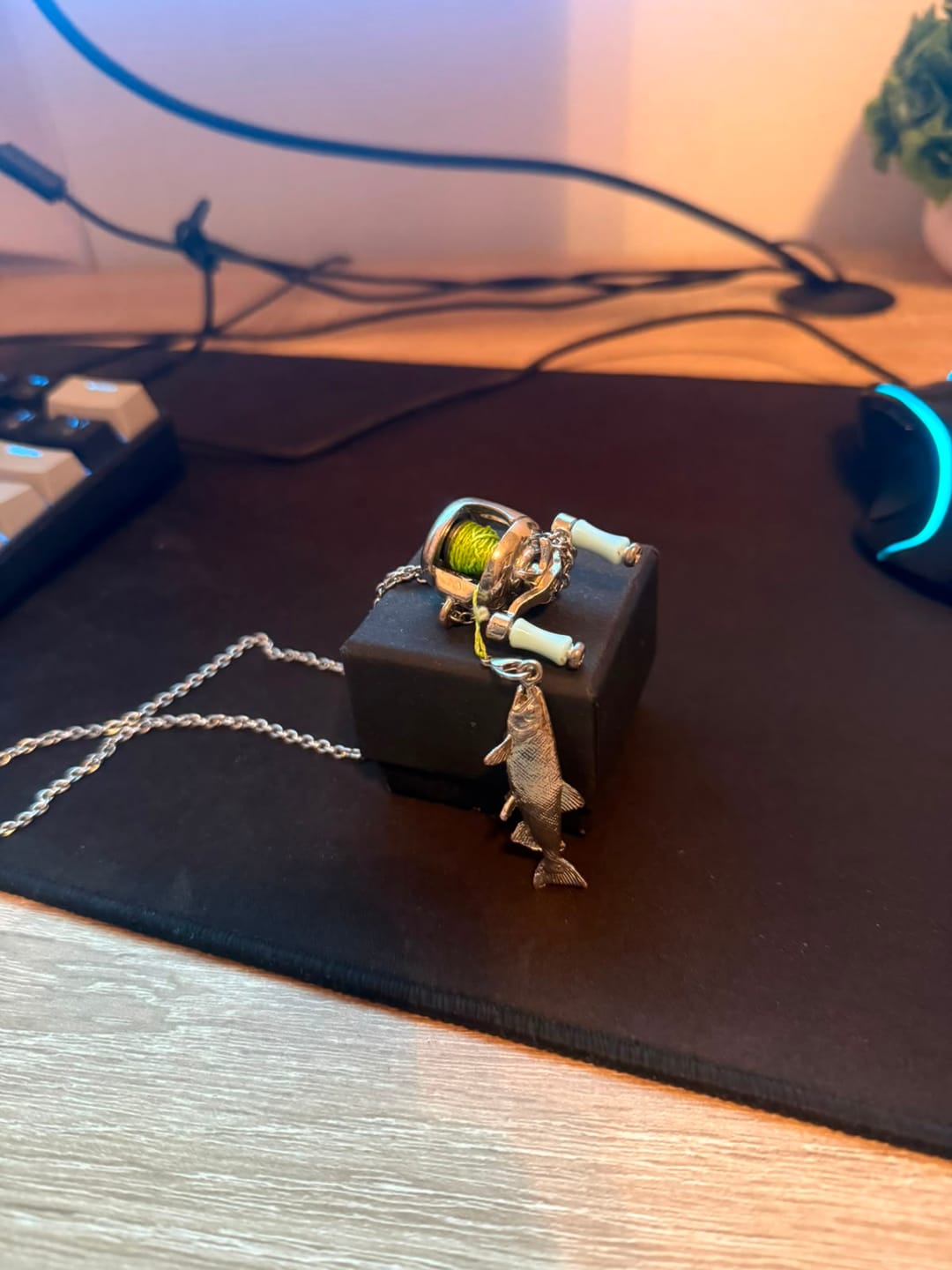 Customer photo review of ReelHook™ — Collar de Carrete para Pescadores
