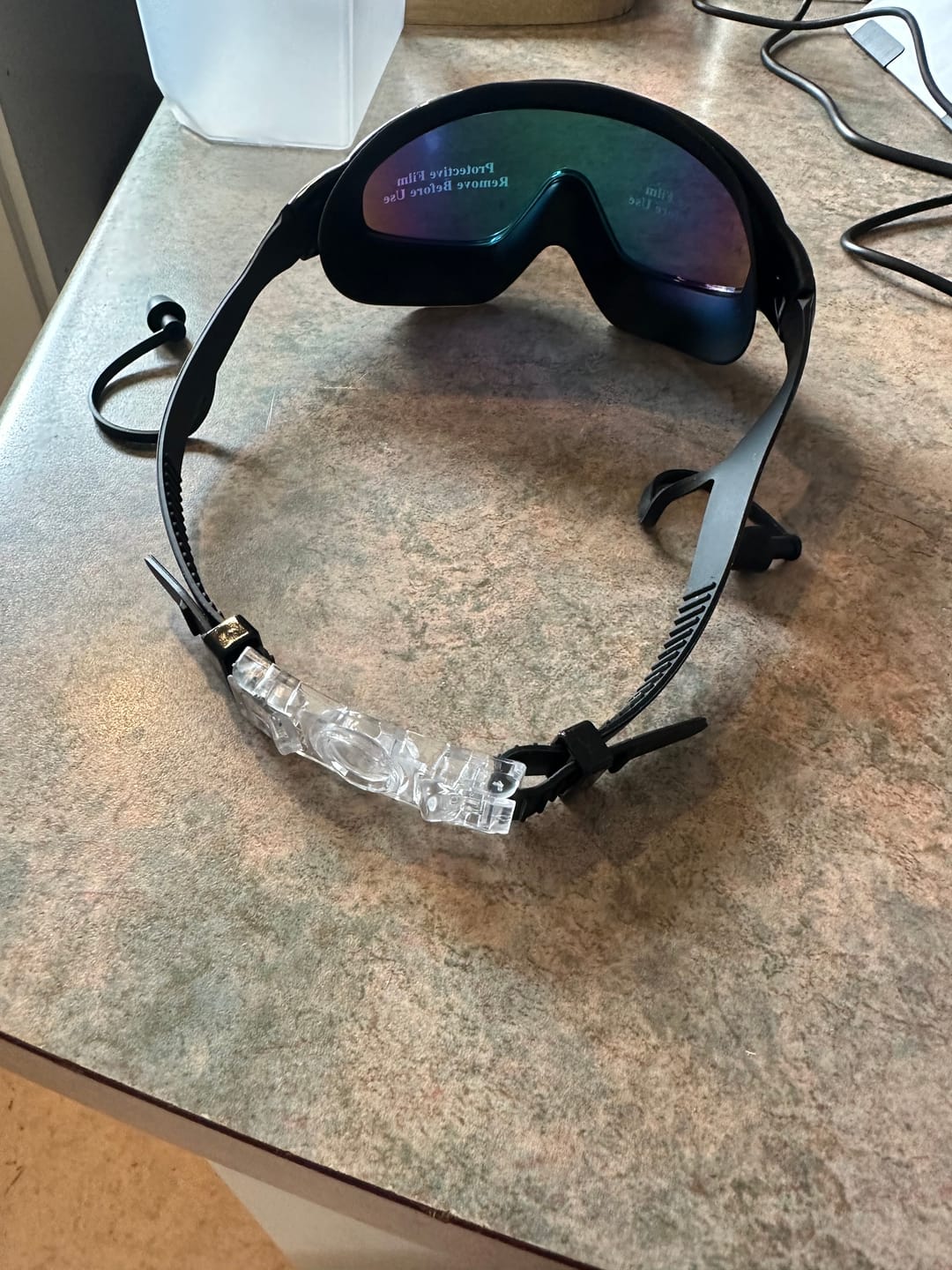 Customer photo review of Swimmi Kids Swim Goggles