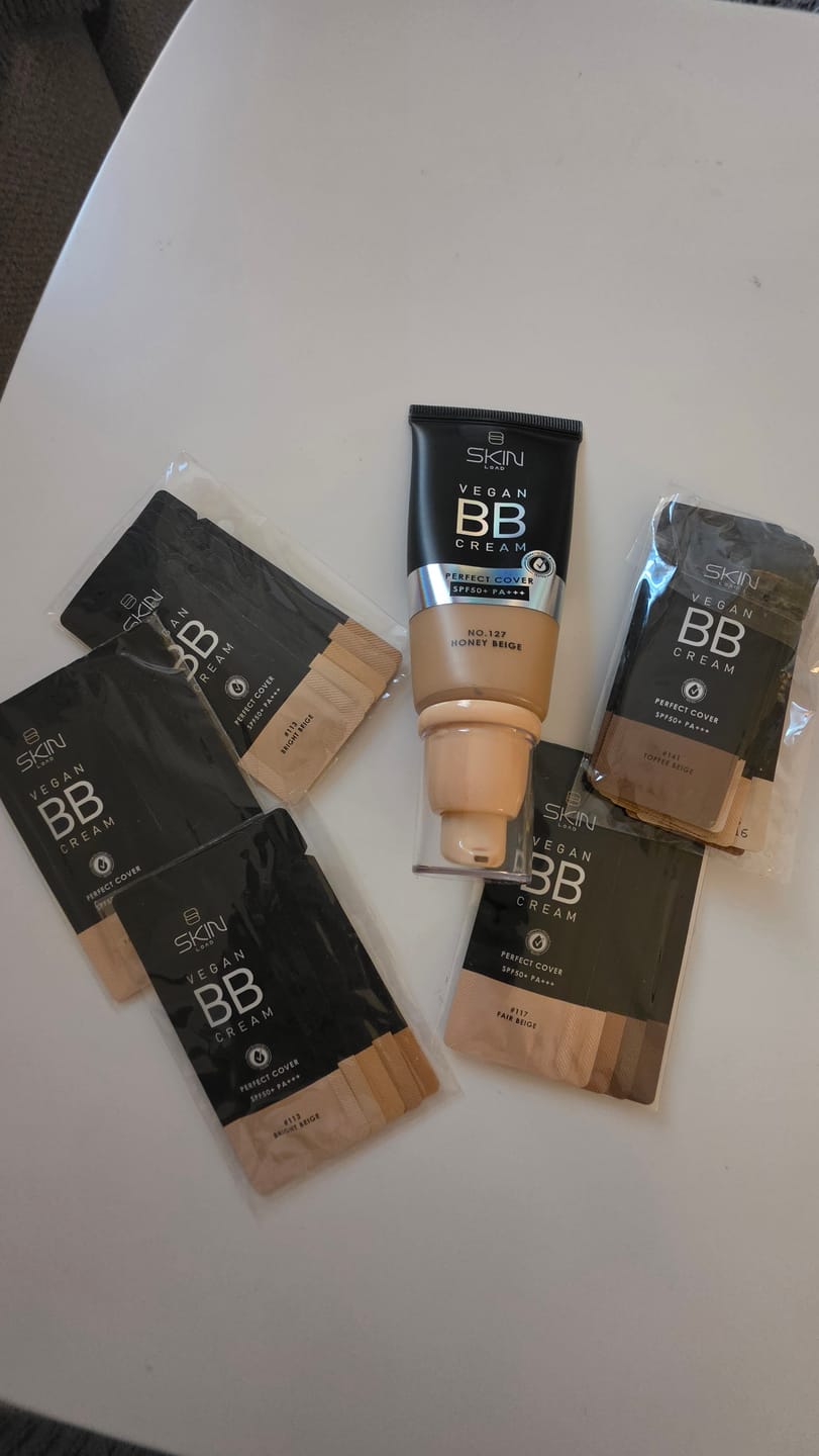 Customer photo review of Vegan BB Cream Perfect Cover SPF50+ PA+++