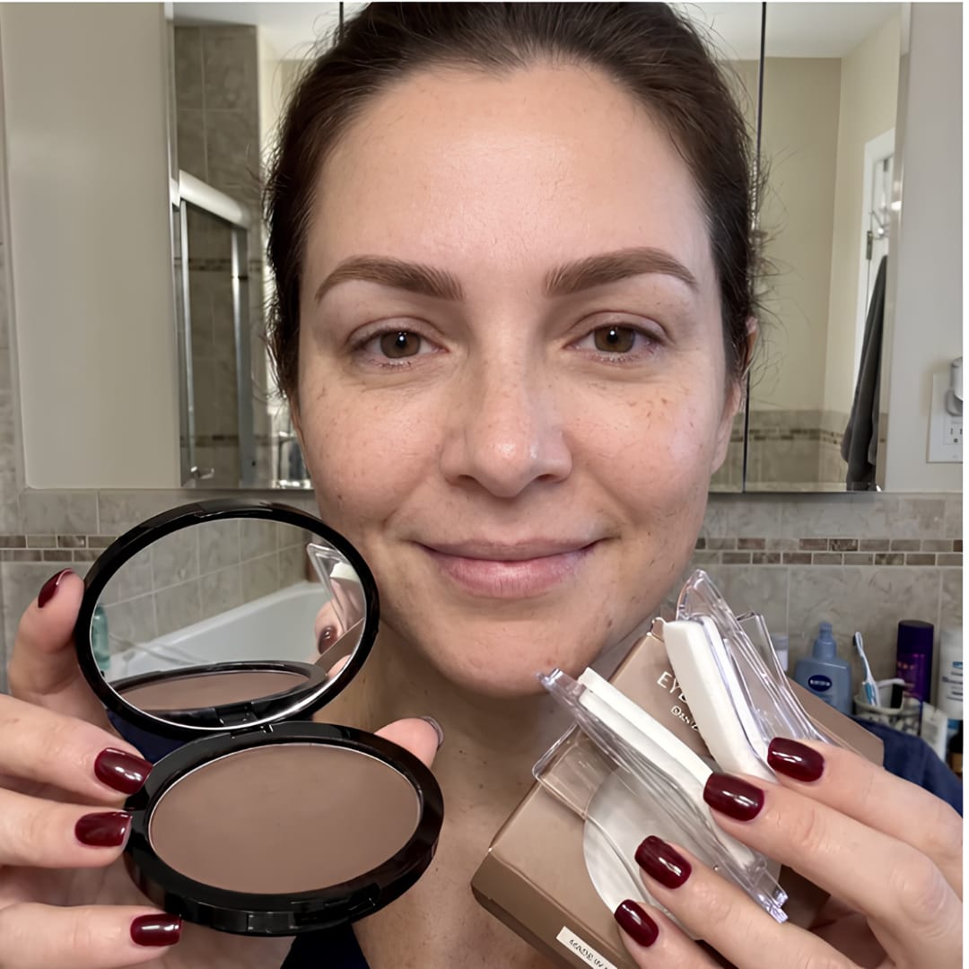 Customer photo review of Sello de Cejas | Belleza en 5 Segundos