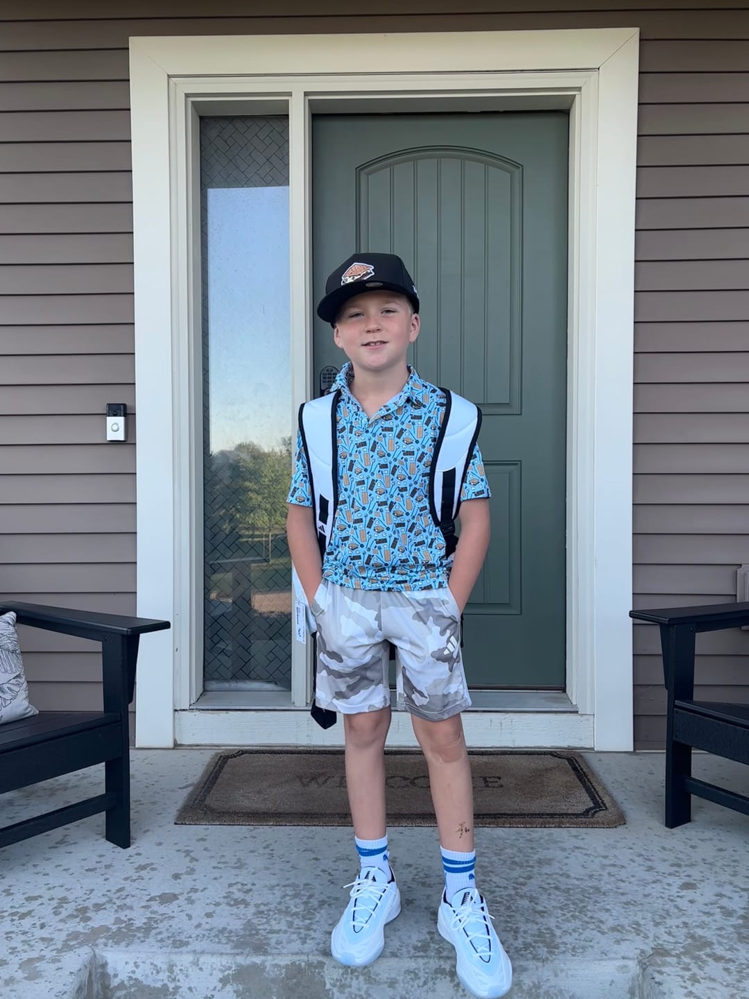 Customer photo review of Want S'more Boy's Polo