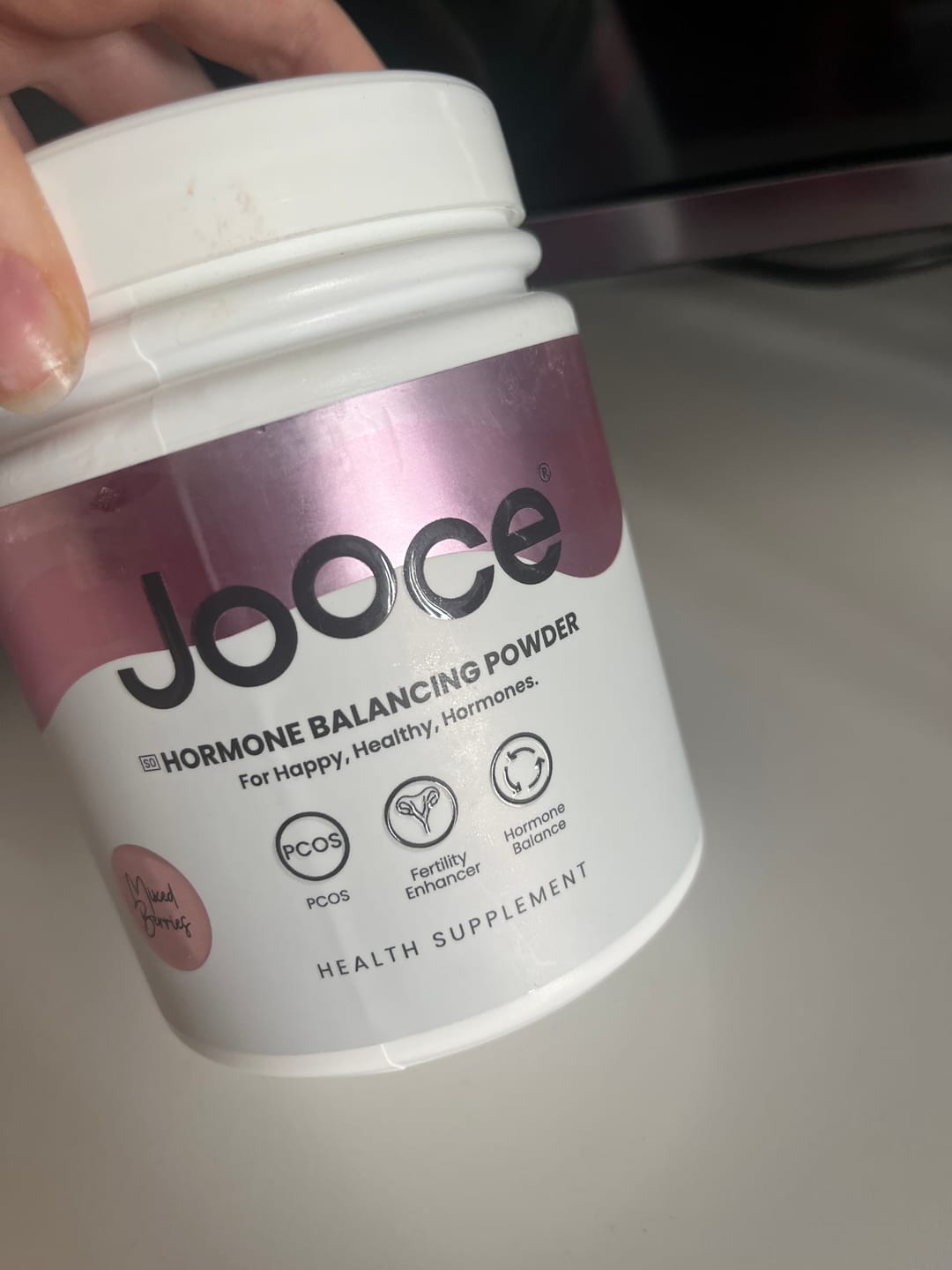 Customer photo review of JOOCE Hormone Balance Powder