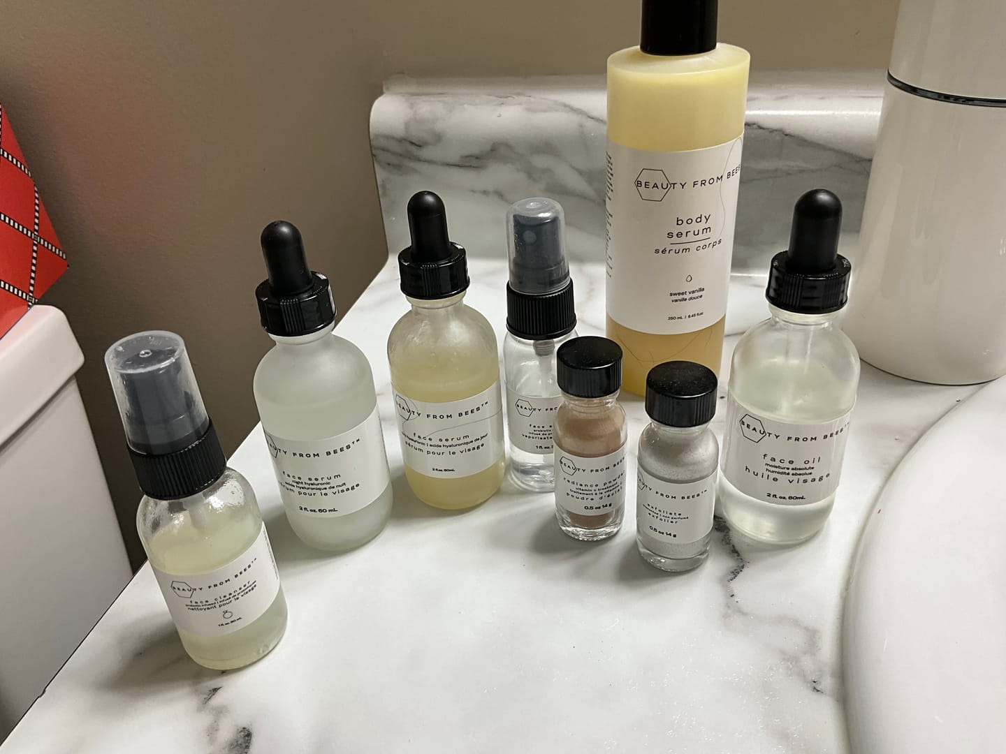 Customer photo review of Radiance Powder - Vitamin C Treatment