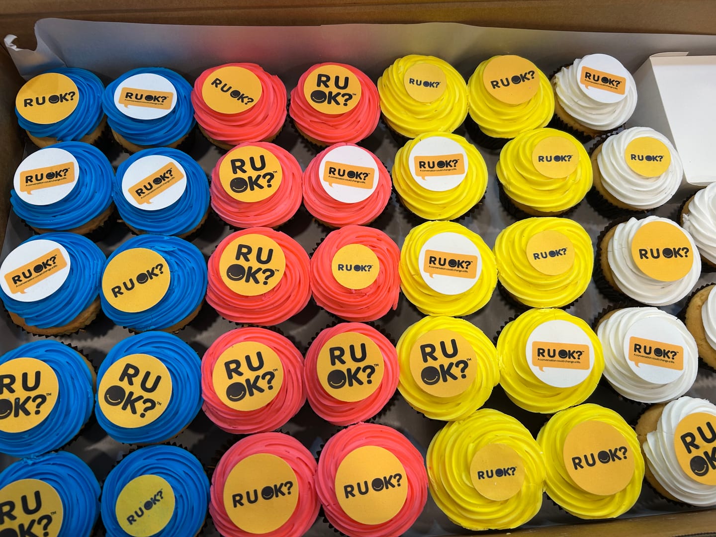 Customer photo review of R U OK Day - Edible Icing Images - Pre-cut