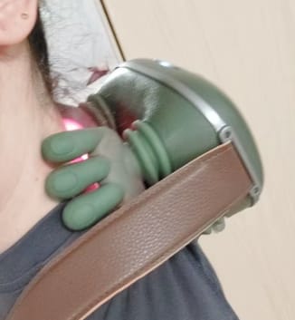 Customer photo review of Calming Massager