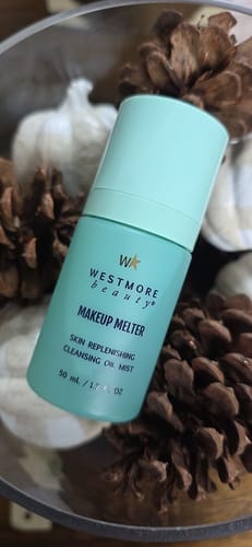 Customer photo review of Makeup Melter Cleansing Mist
