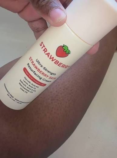 Customer photo review of YVELYS Soin Lissant Peau de Fraise
