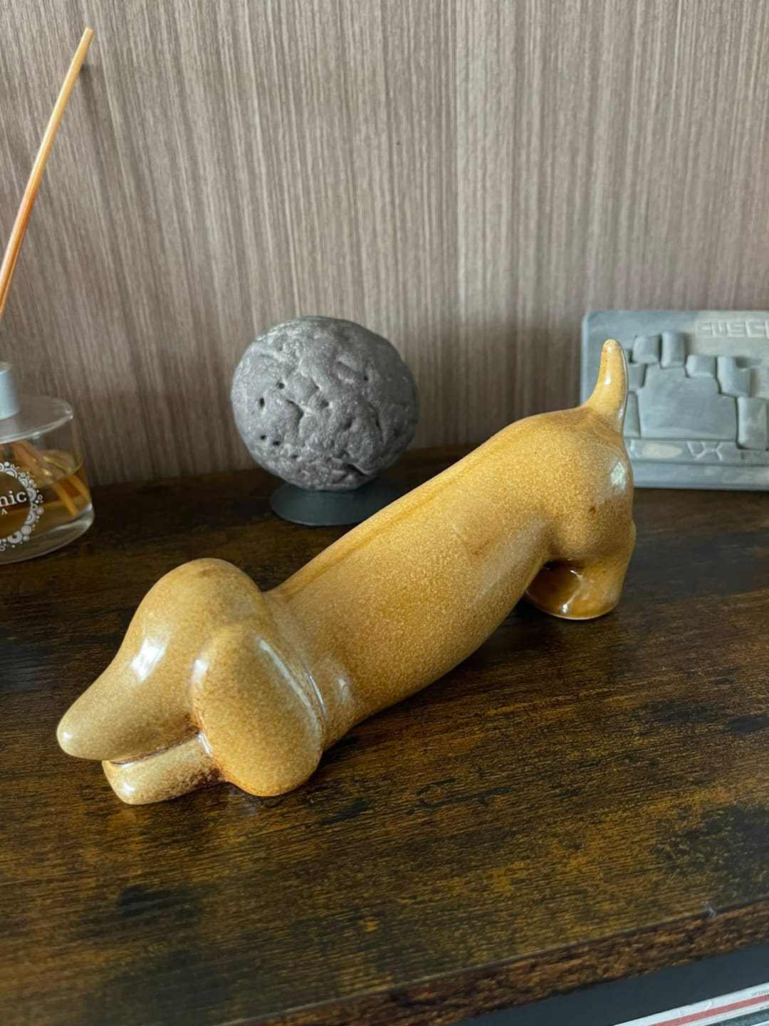 Customer photo review of Adorno perro salchicha de ceramica