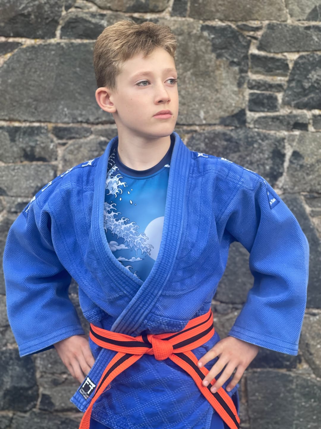 Customer photo review of MIZU SHORT SLEEVE RASH GUARD