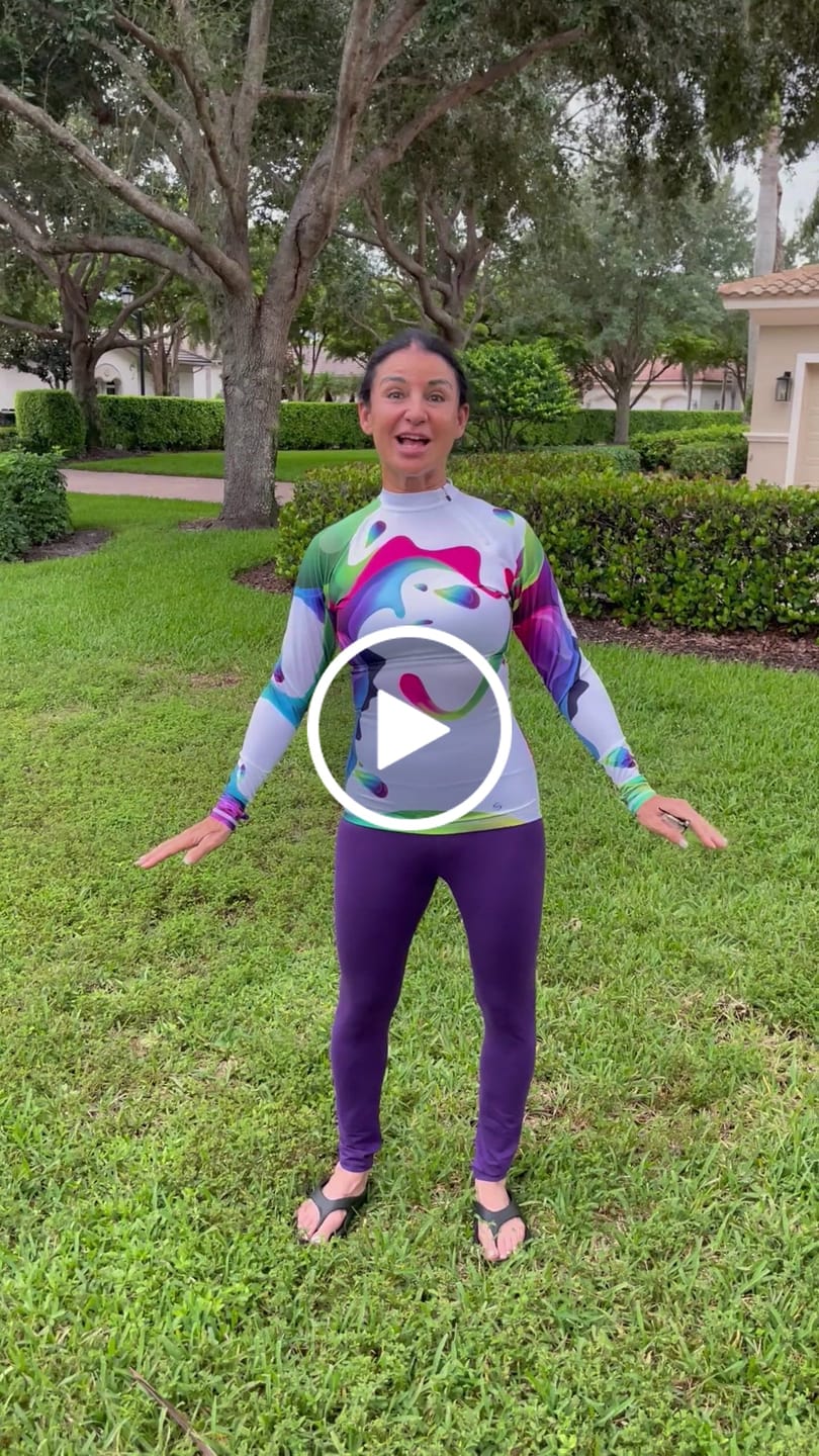 Customer video review of Long Sleeve Rash Guard for Women UPF 50+ | Rainbow