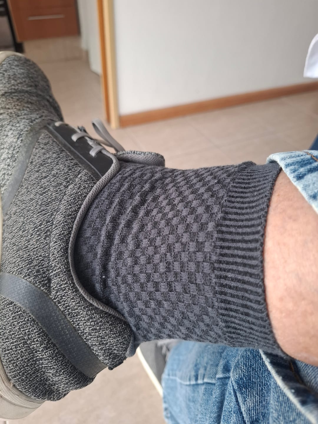 Customer photo review of Alessio Medias Fibra de Bambu