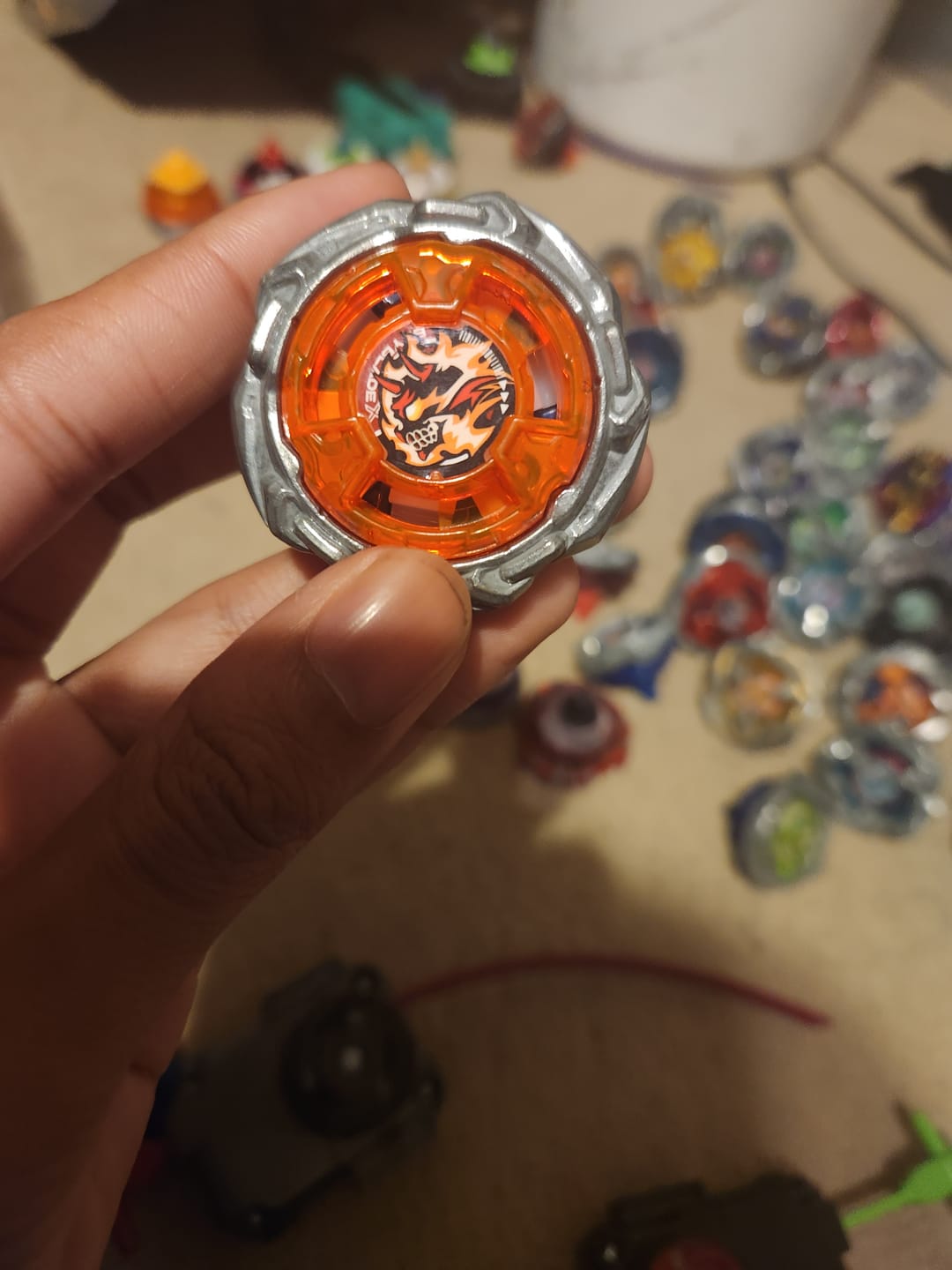 Customer photo review of [Pre-Order] Takara Tomy Beyblade X UX-21 Hells Nether Deck Set