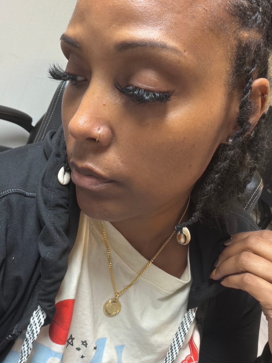 Customer photo review of Zodiac Necklace Gold