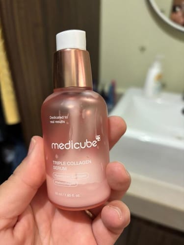 Customer photo review of Triple Collagen Serum