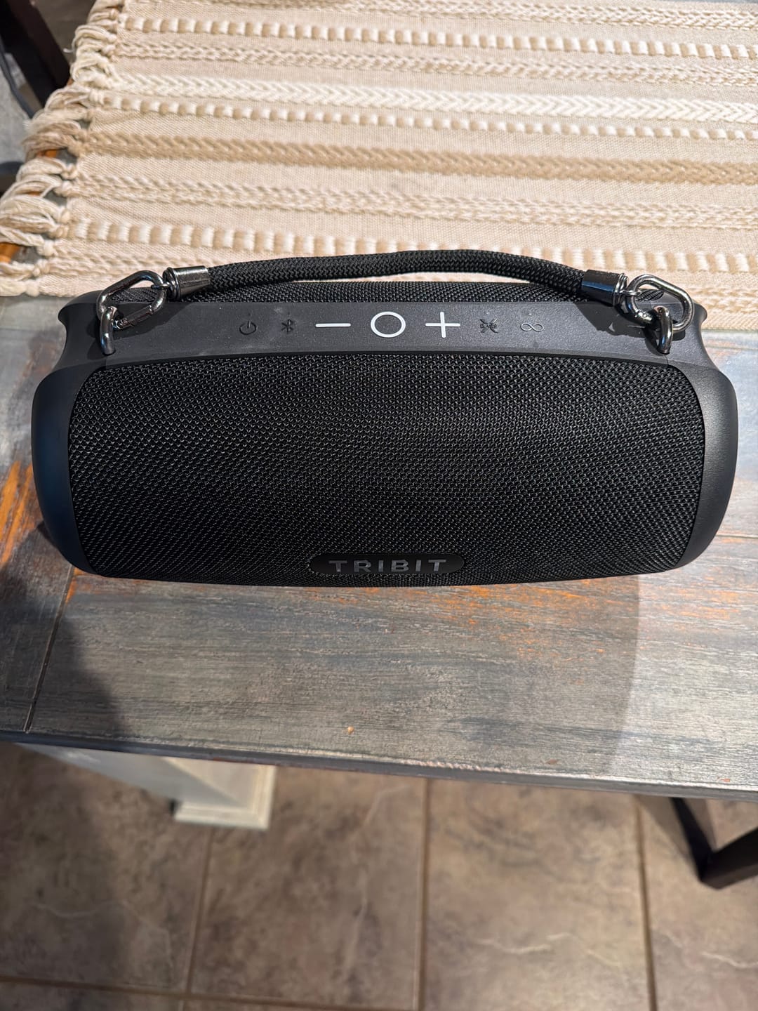 Customer photo review of TRIBIT StormBox Lava Portable Bluetooth Speaker