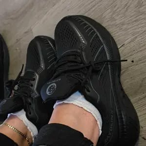 Customer photo review of Women's Breathable Knit Work Sneaker(3 Colors)