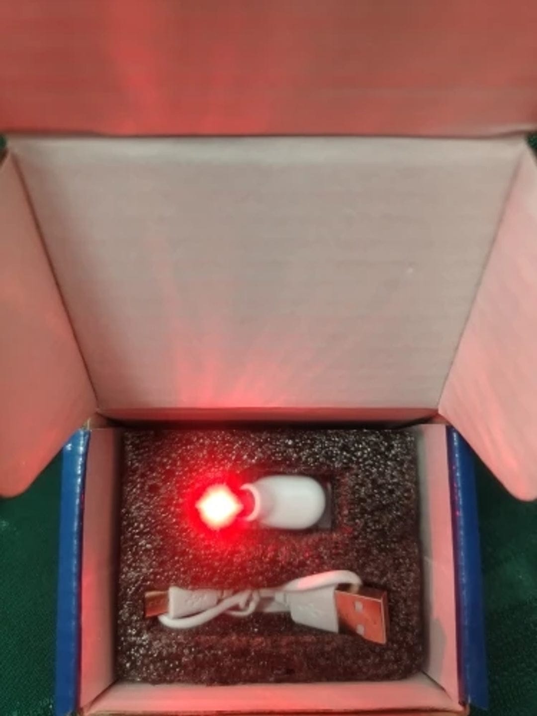 Customer photo review of Dispositivo de Terapia de Luz Roja para el Bienestar Auditivo — Velsen