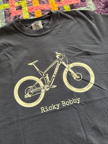 Customer photo review of Custom Bike Tee