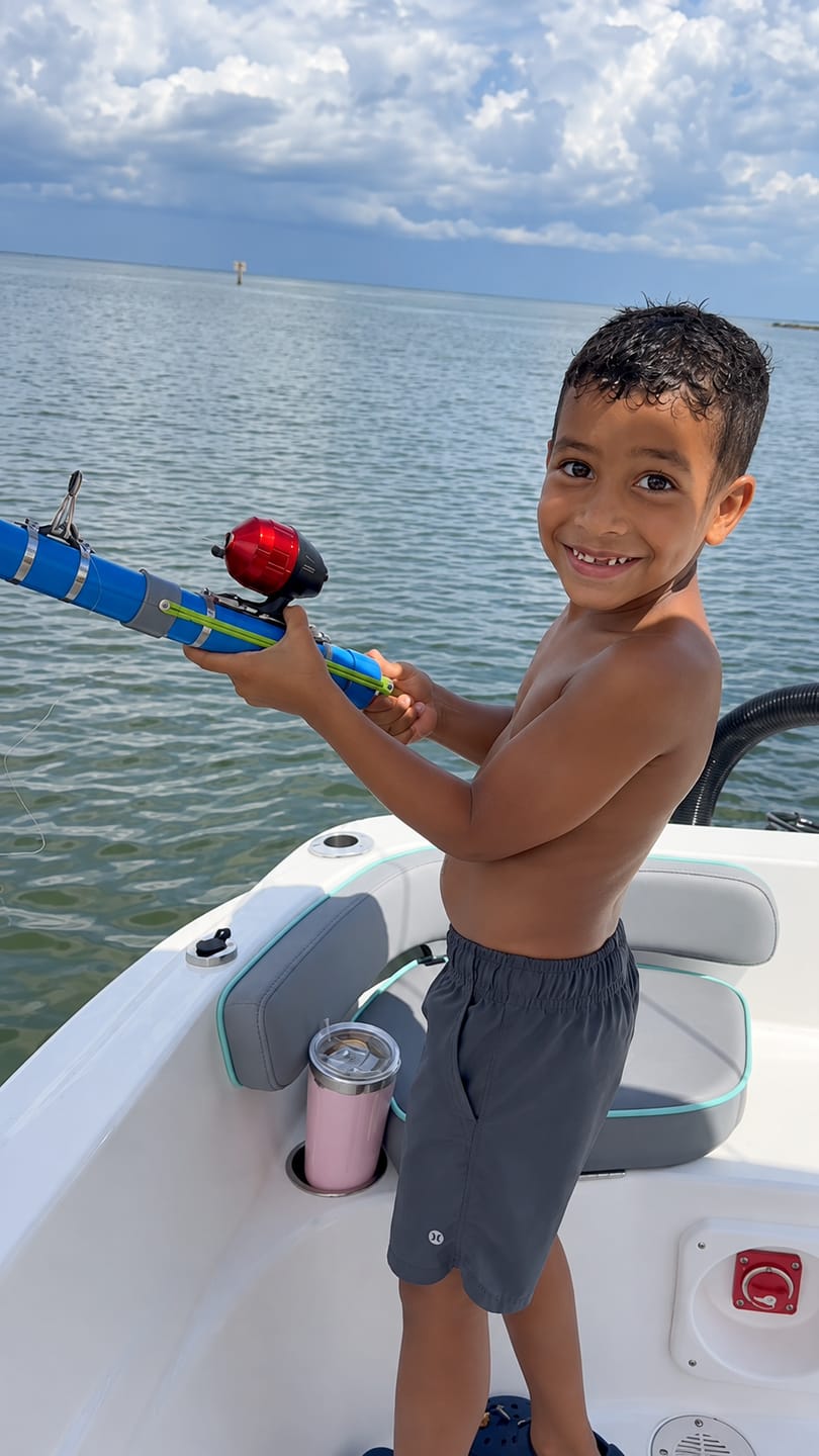 Customer photo review of Catapult fishing rod + reel kit