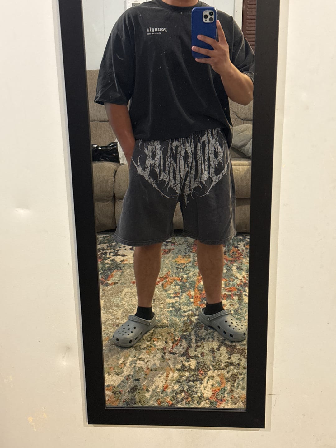 Customer photo review of 1011 - Dark Wave Shorts