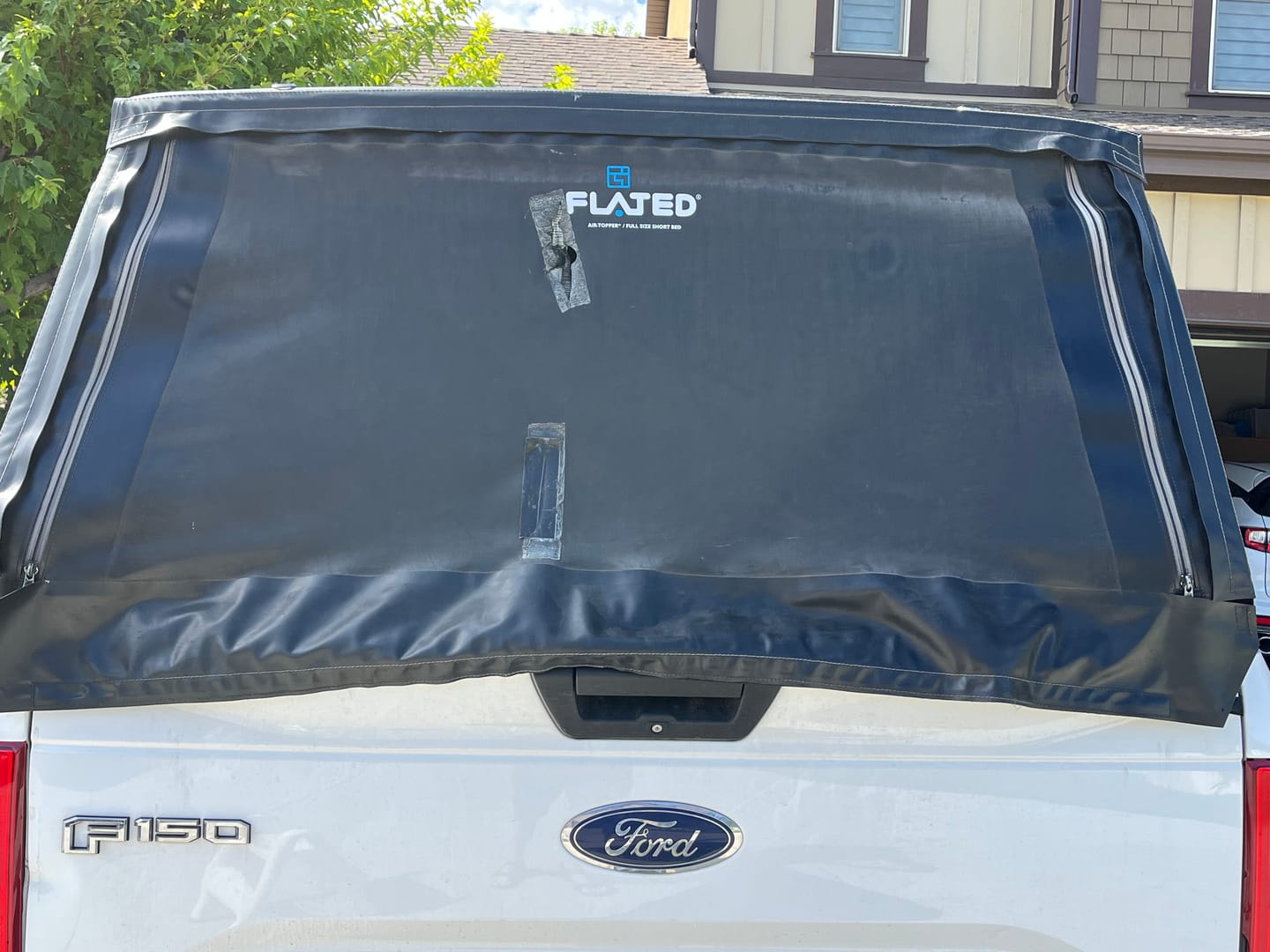 Customer photo review of Rear Window Replacement for Air-Topper