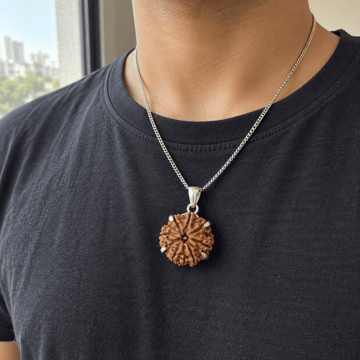 Customer photo review of 8 Mukhi Rudraksha (Nepali)